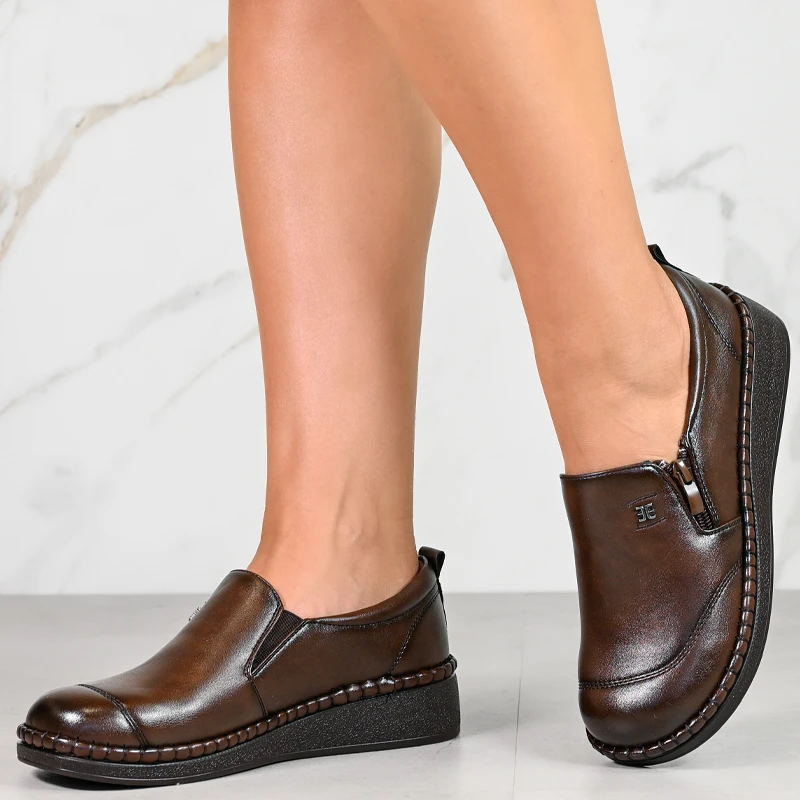 Ženski casual čevlji  A18217-2 Brown