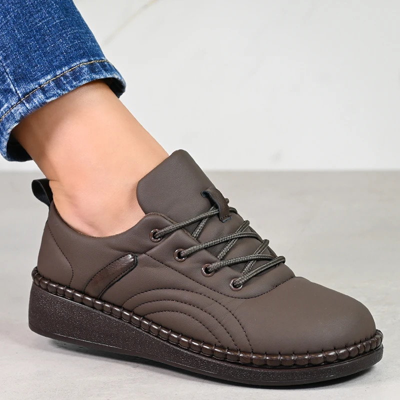 Ženski casual čevlji  A18216-2 Brown
