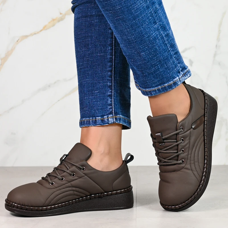 Ženski casual čevlji  A18216-2 Brown
