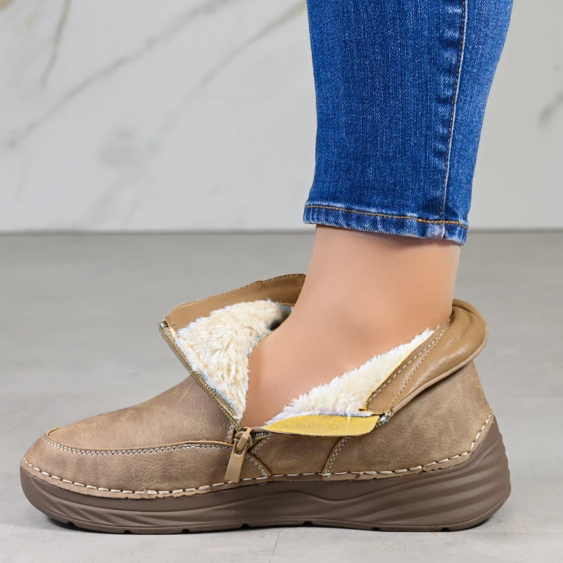 Ежедневни дамски боти B18187-4 Beige