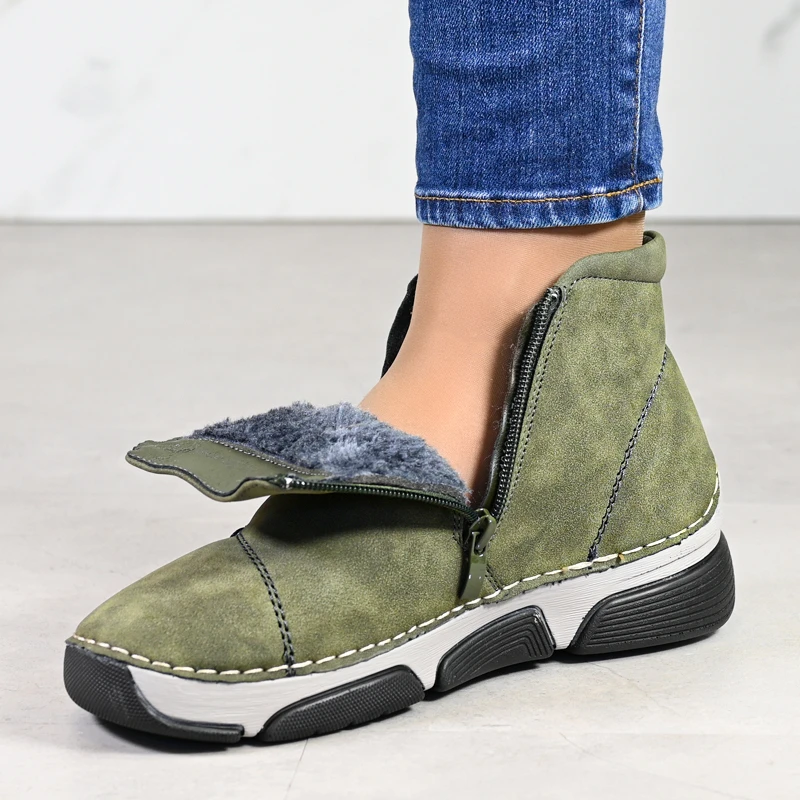 Ежедневни дамски боти B18199-3 Green
