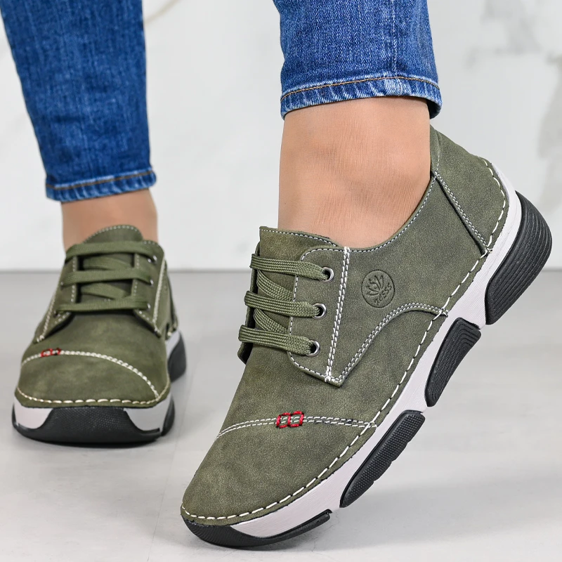 Ежедневни дамски обувки  A18098-3 Green