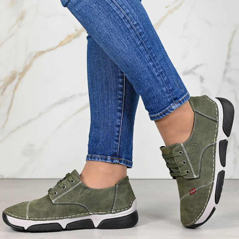 Ежедневни дамски обувки  A18098-3 Green