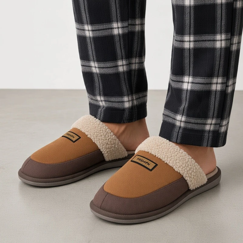 Мъжки пантофи G51013 Brown