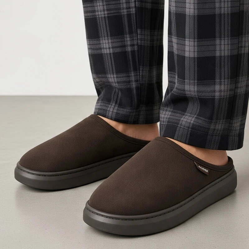 Мъжки пантофи M53002 Brown