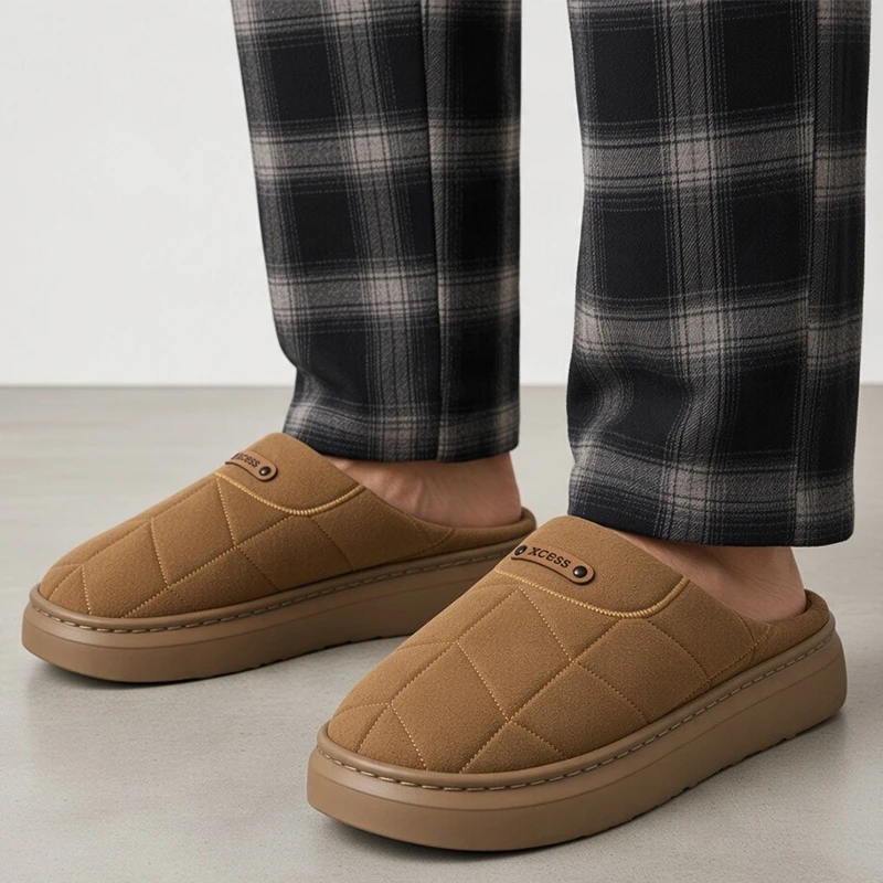 Мъжки пантофи G53001 Brown