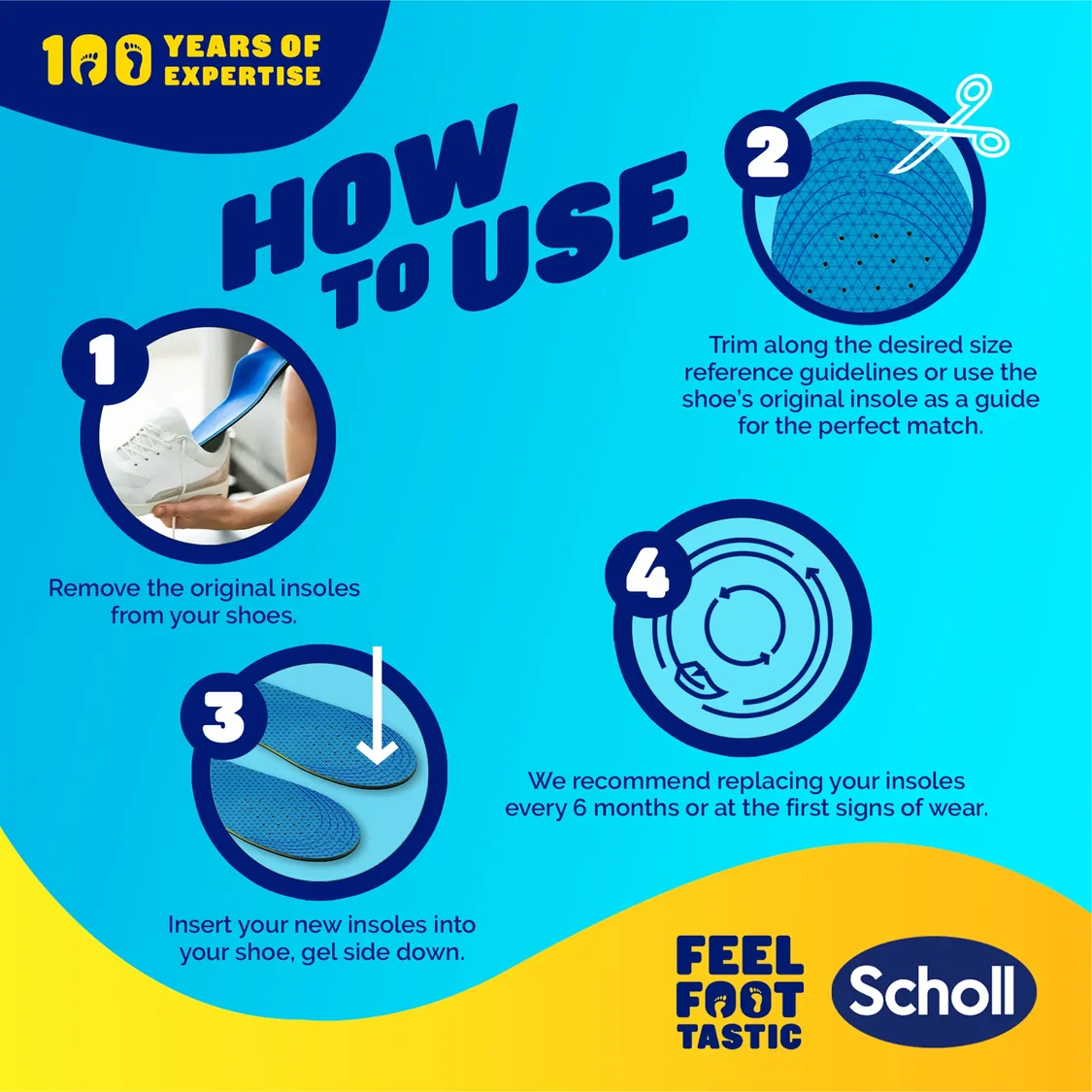 SCHOLL Gel Activ Casual VLOŽEK ZA MOŠKE ČEVLJE ZA VSAKDAN
