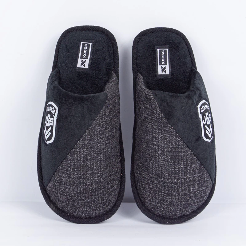 Ανδρικές παντόφλες σπιτιού 4014 BLACK