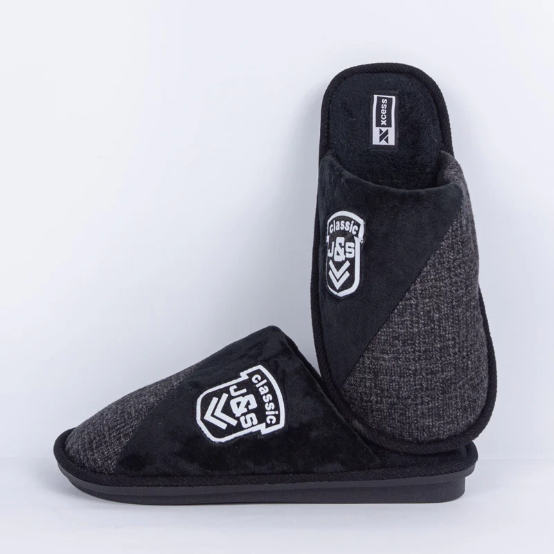 Ανδρικές παντόφλες σπιτιού 4014 BLACK