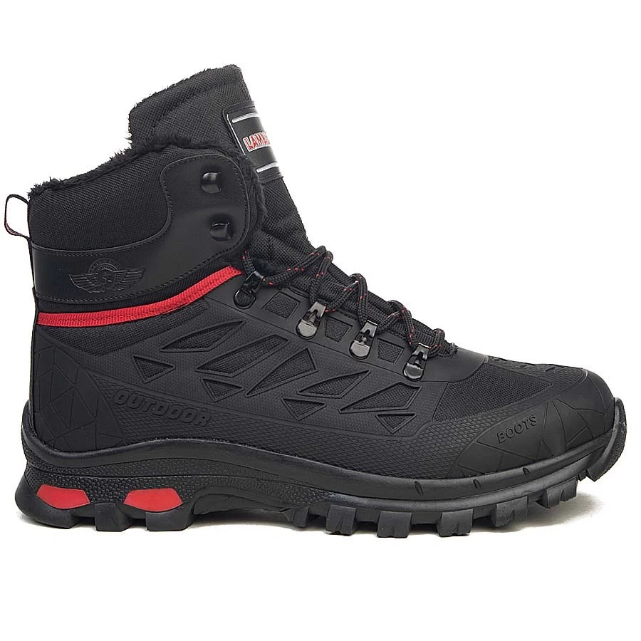 Ανδρικές μπότες Lambirlent 3040 black/red