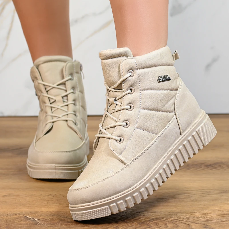 Casual γυναικείες μπότες B3130-3 Beige